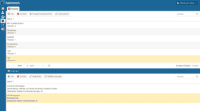 Ansicht der Projekte und Unter-Themen (Web)